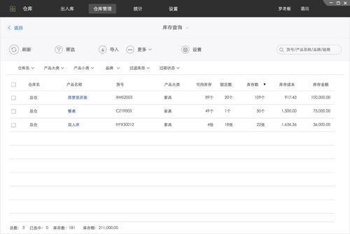 家具生產(chǎn)企業(yè)專屬進銷存管理方案及粵祥珠寶進銷存軟件的適用性探討